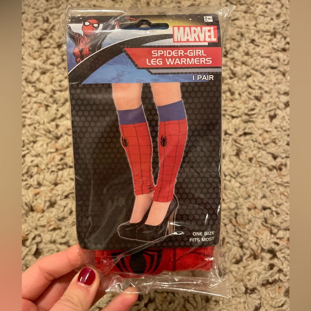 Spidergirl leg warmers